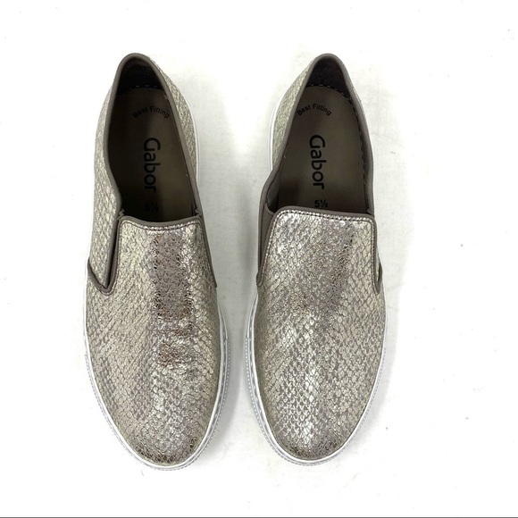 Gabor 64.340.83 sneakers snake glitter fango - Picture 3 of 8